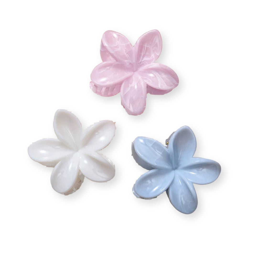 Pinces à cheveux fleurs XXL B - Chic & Coquette