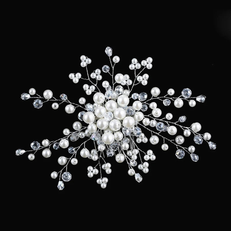 Peigne à cheveux mariage – Perles Royales - Chic & Coquette