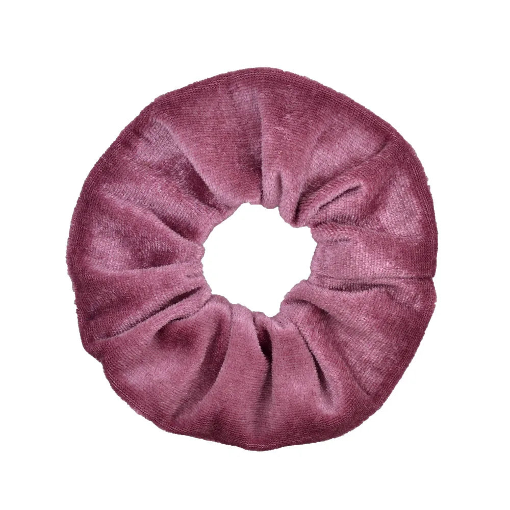 Chouchou en velours Rose 5 - Chic & Coquette