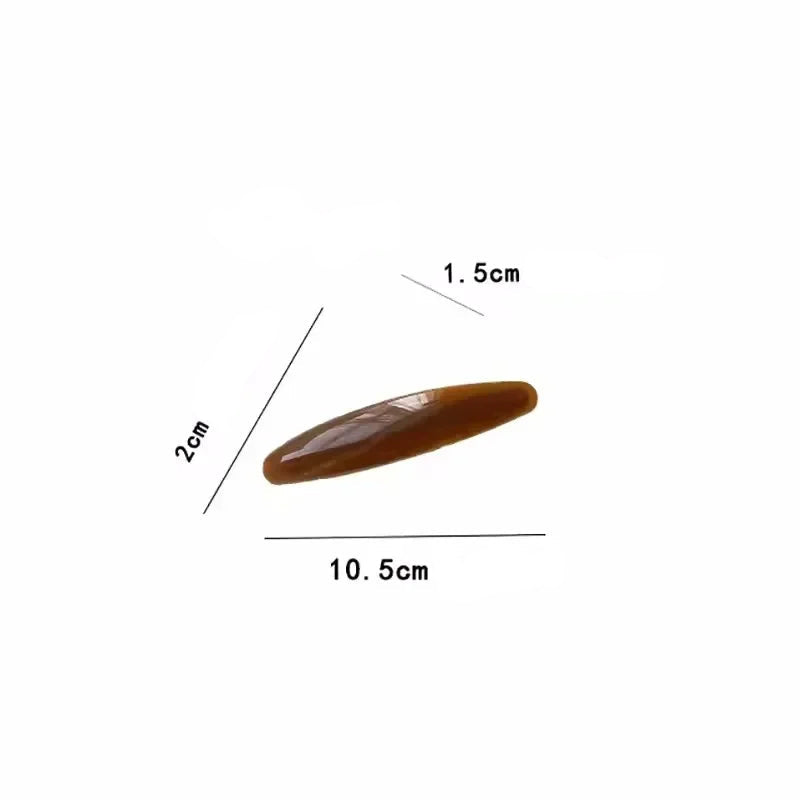 Barrette cheveux – Ovale Brillant - Chic & Coquette