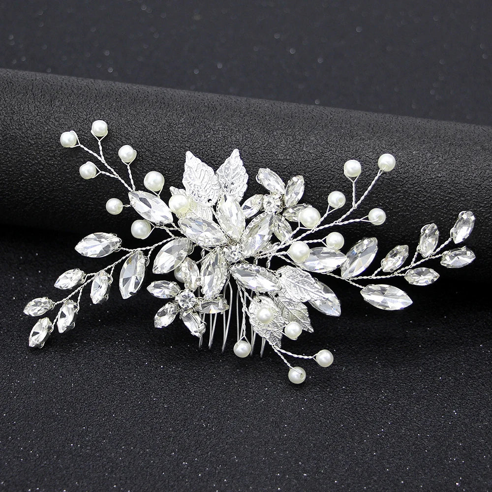 Peigne à cheveux mariage – Élégance Luxueuse - Chic & Coquette