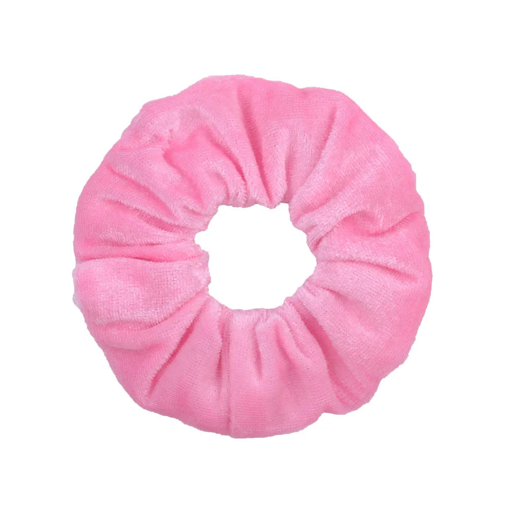 Chouchou en velours Rose 3 - Chic & Coquette