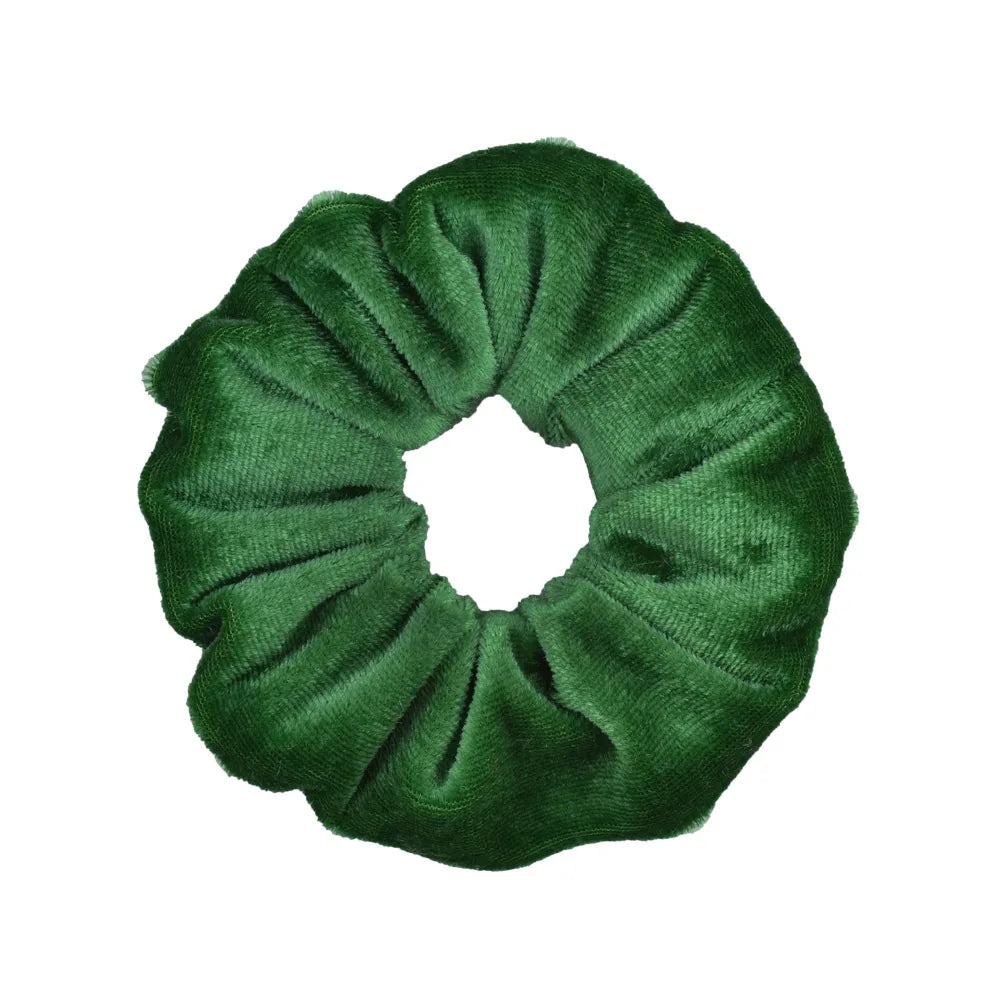 Chouchou en velours Vert 4 - Chic & Coquette