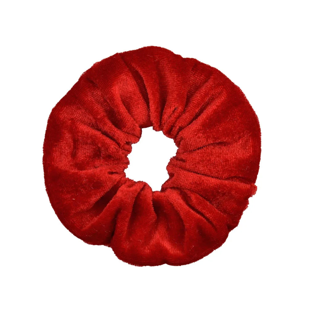 Chouchou en velours Rouge 1 - Chic & Coquette