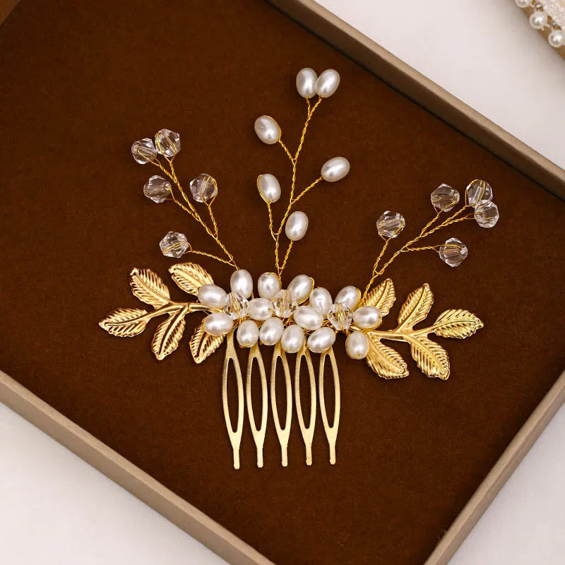 Peigne à cheveux mariage – Élégance Luxueuse - Chic & Coquette