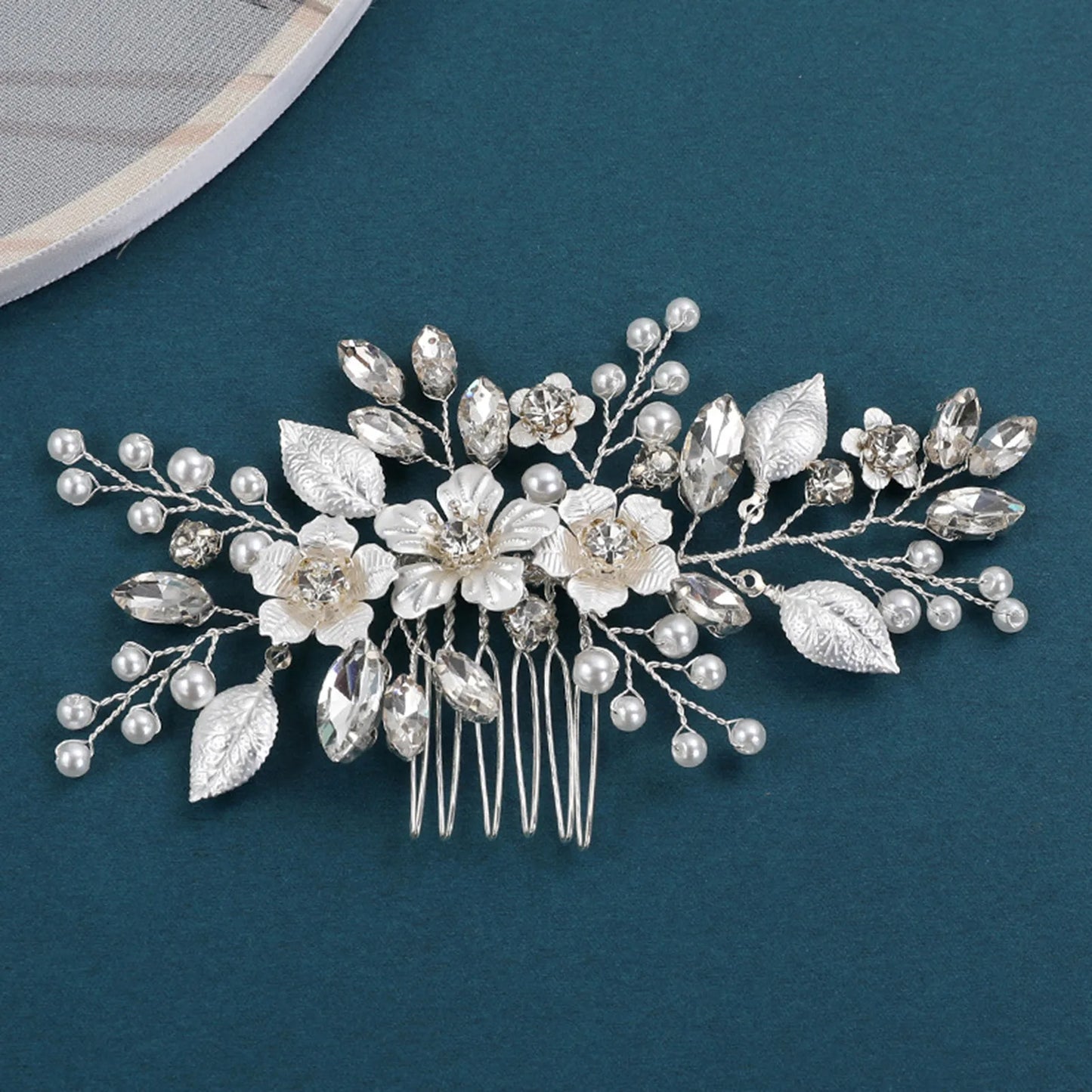 Peigne à cheveux mariage – Élégance Luxueuse - Chic & Coquette