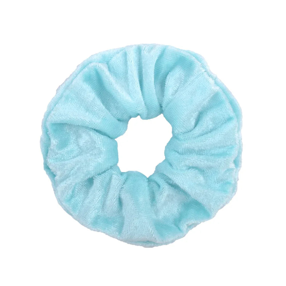 Chouchou en velours Bleu 3 - Chic & Coquette