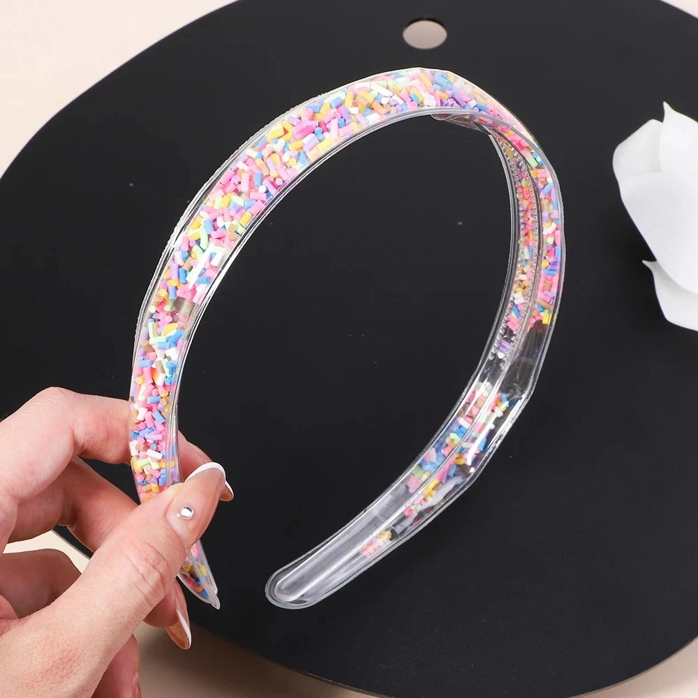 Serre-Tête Transparent à Paillettes Amovibles – Pour Filles, Enfants 6 - Chic & Coquette
