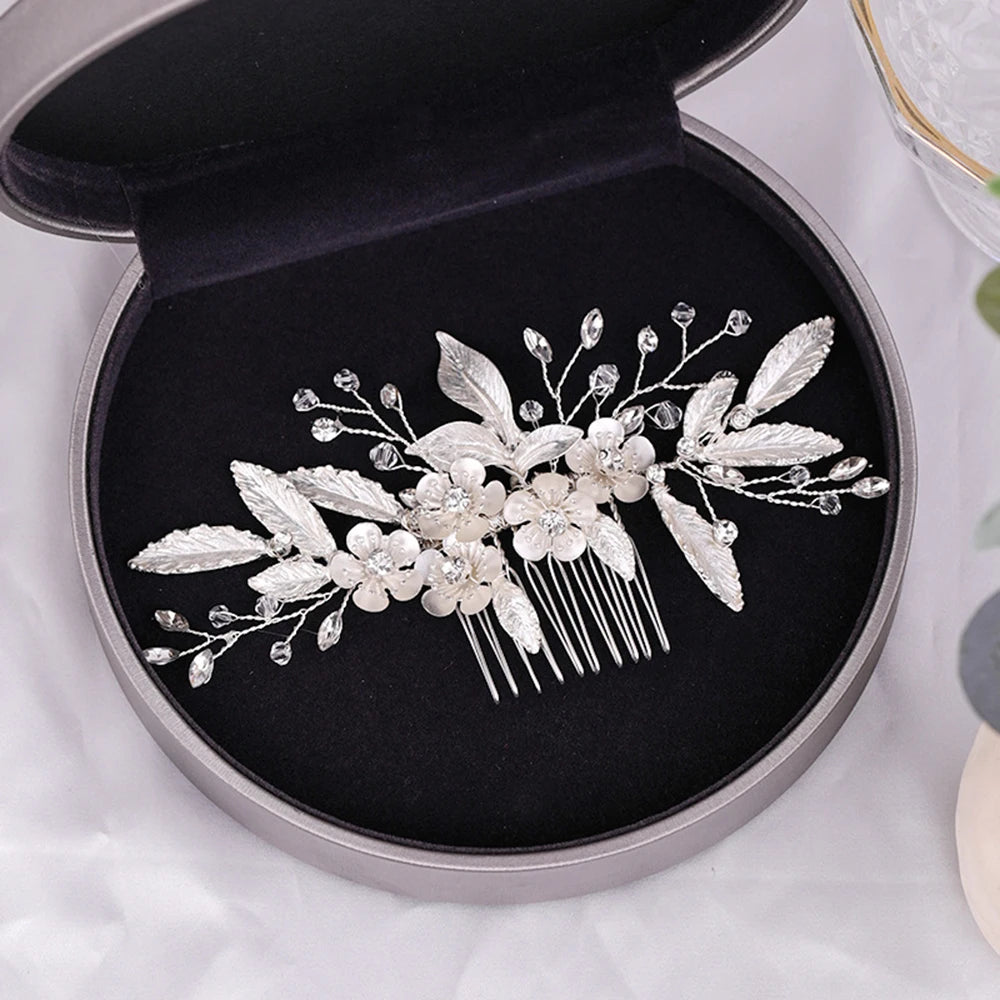 Peigne à cheveux mariage – Élégance Luxueuse - Chic & Coquette