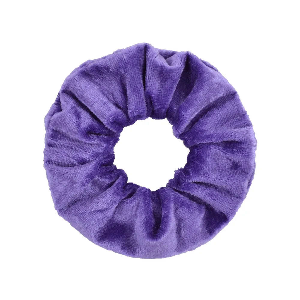 Chouchou en velours Violet 4 - Chic & Coquette