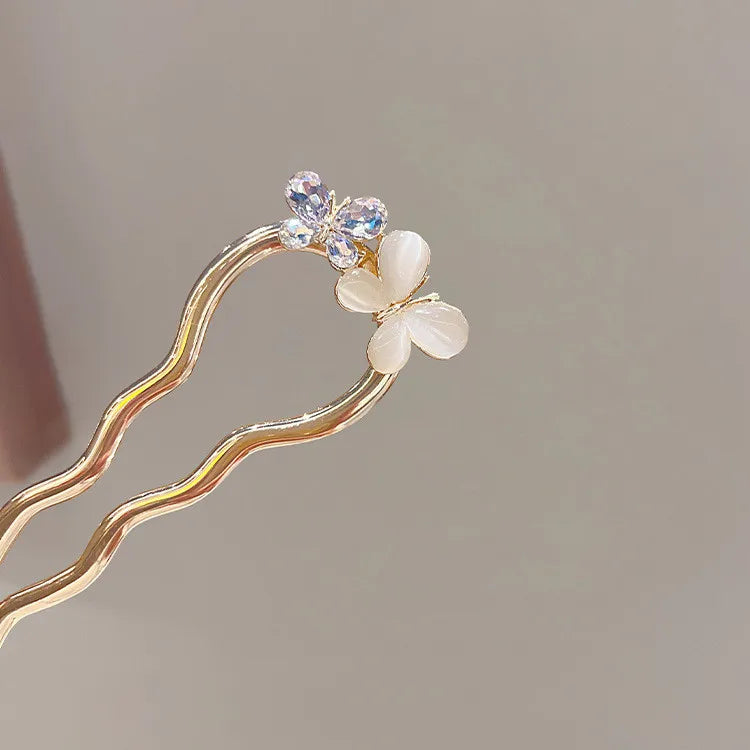 Épingle à cheveux - Papillons d'Opale - Chic & Coquette