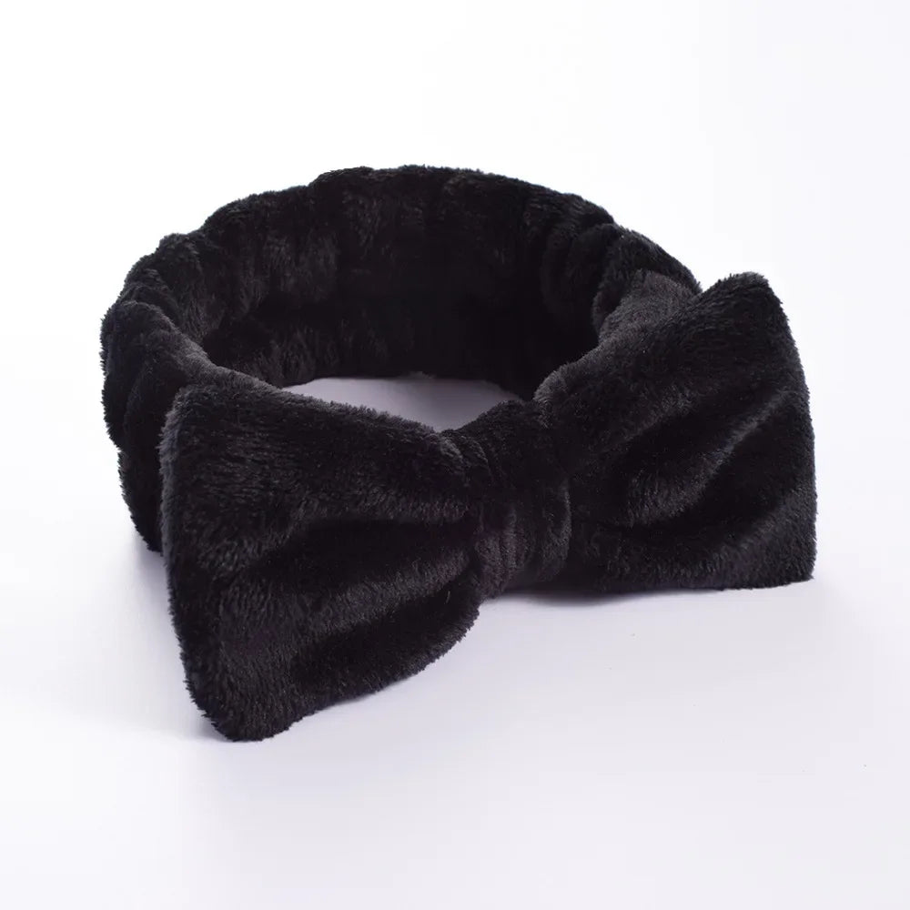 Bandeau Maquillage Noeud Papillon Noir - Chic & Coquette
