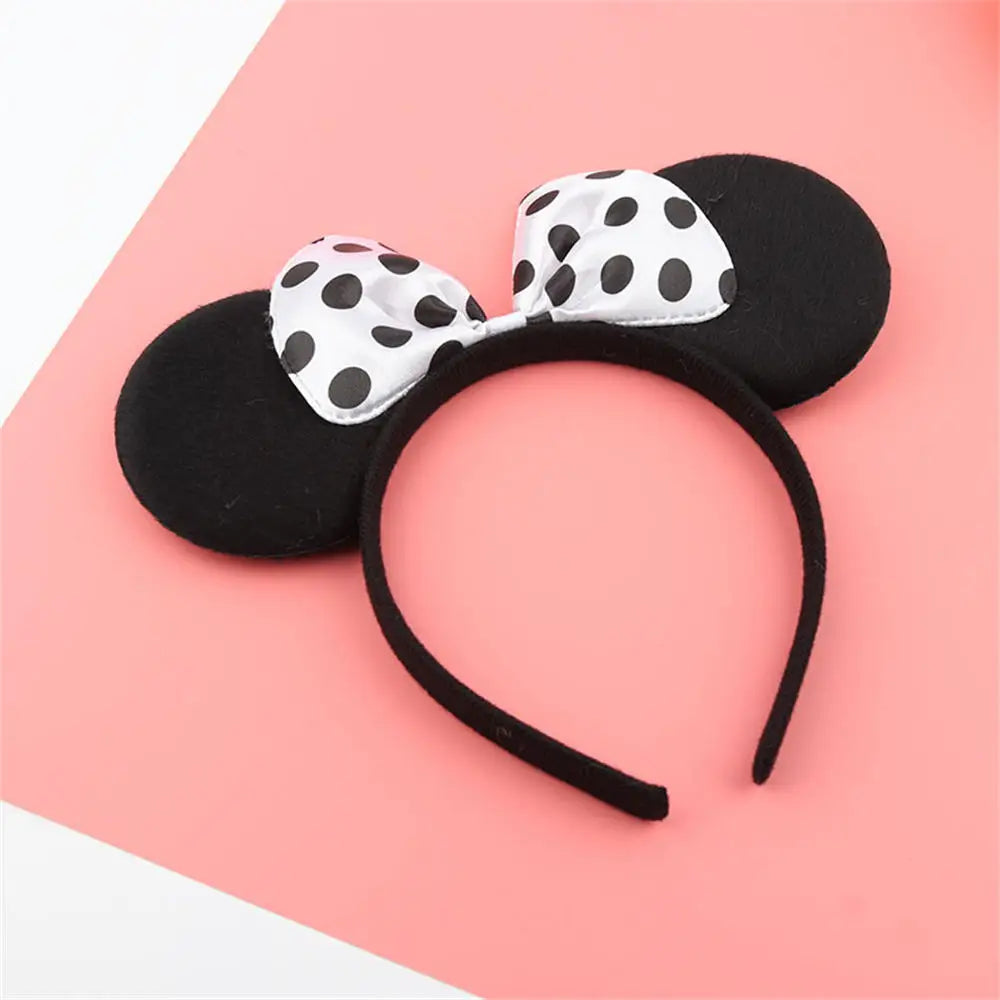 Serre-Tête Mickey & Minnie Mouse Jaune - Chic & Coquette