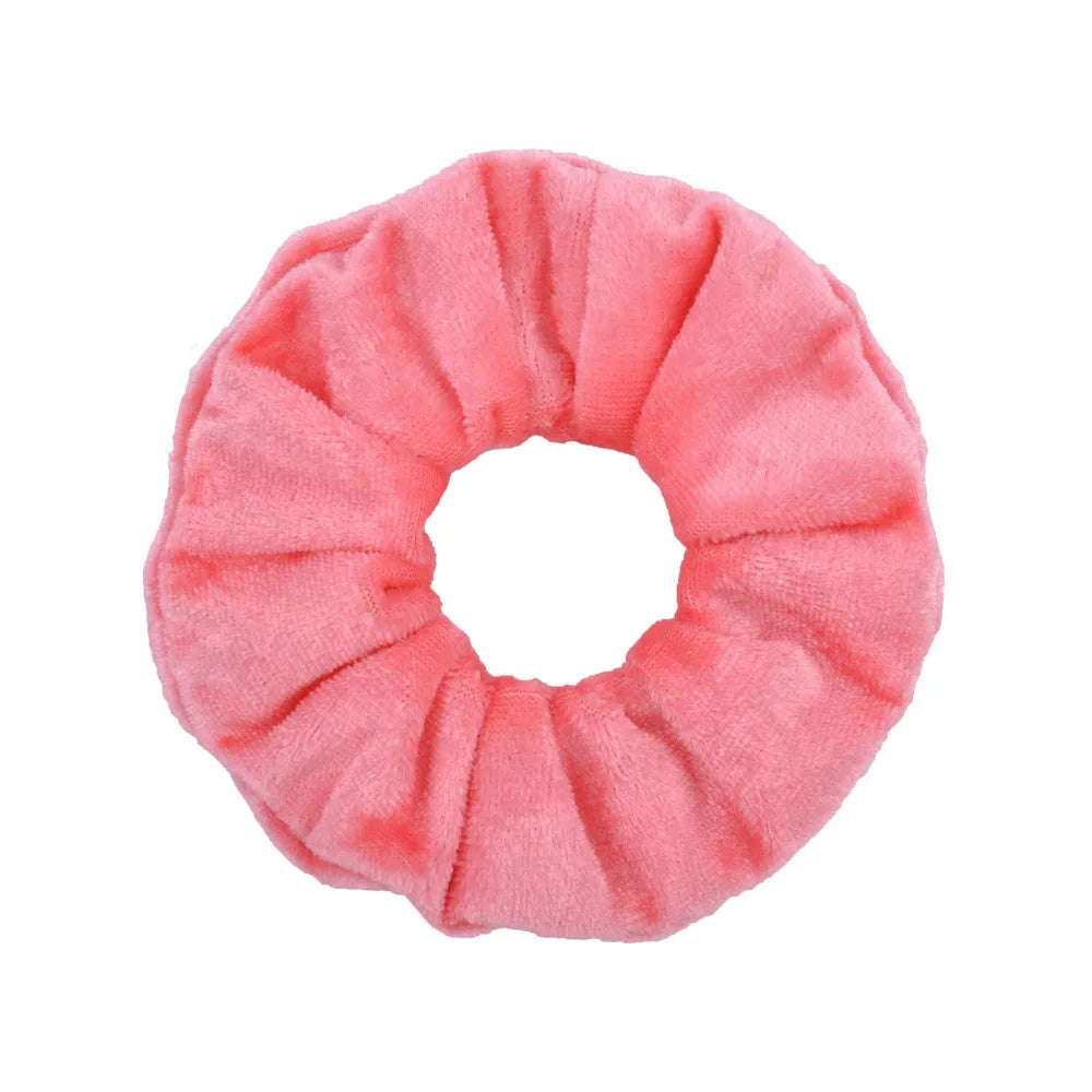 Chouchou en velours Rose 1 - Chic & Coquette
