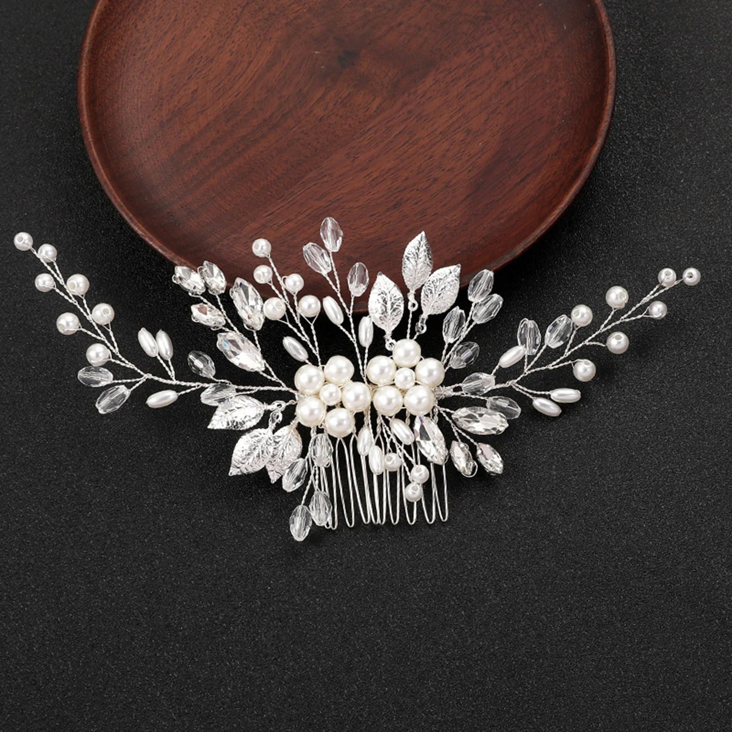 Peigne à cheveux mariage – Élégance Luxueuse - Chic & Coquette