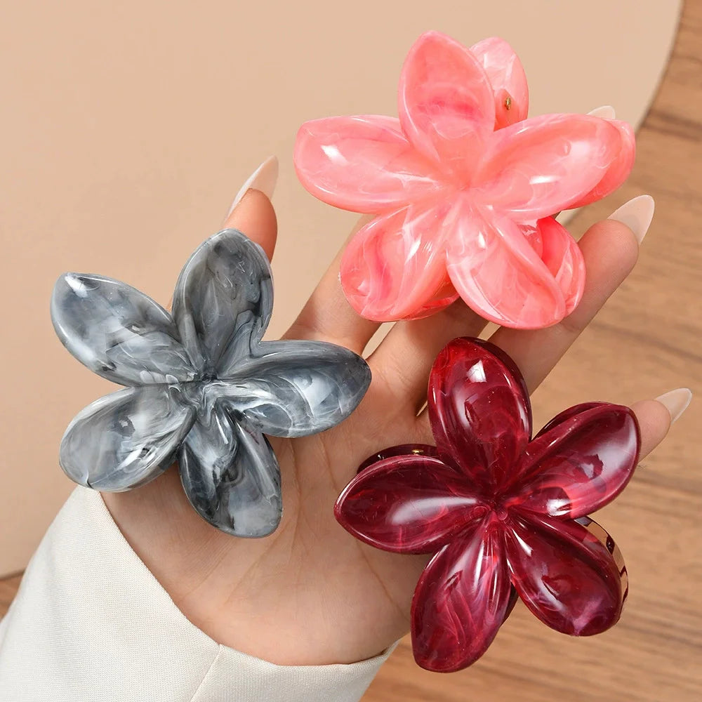 Pinces à cheveux fleurs XXL I - Chic & Coquette