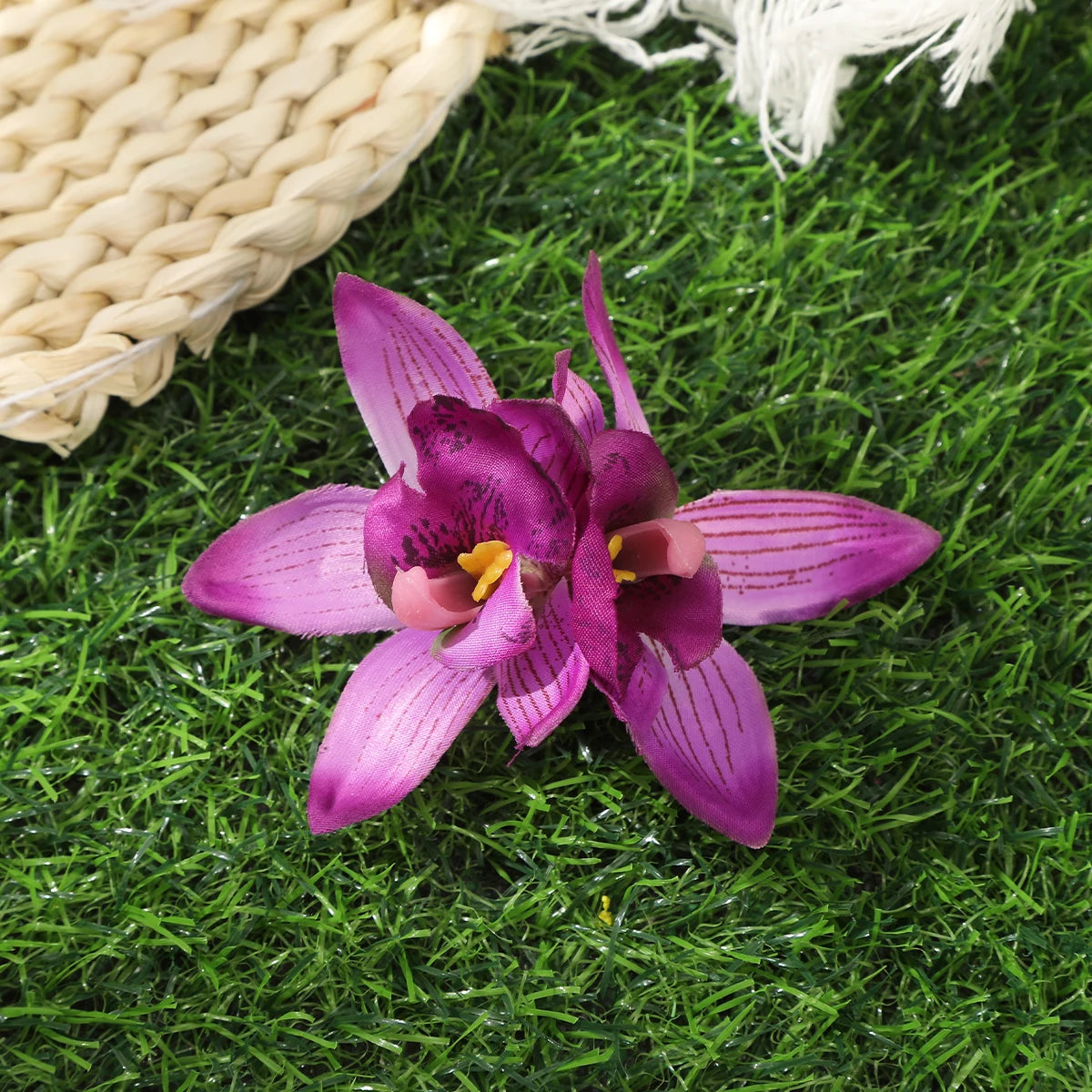 Pince à cheveux - Fleurs d'Orchidés - Chic & Coquette