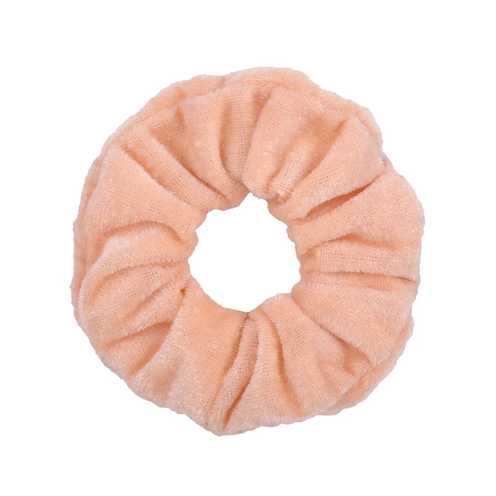 Chouchou en velours Rose 2 - Chic & Coquette