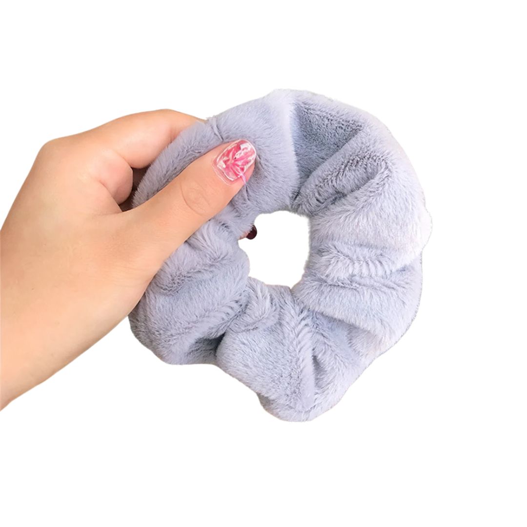 Chouchou en polaire peluché Lila - Chic & Coquette