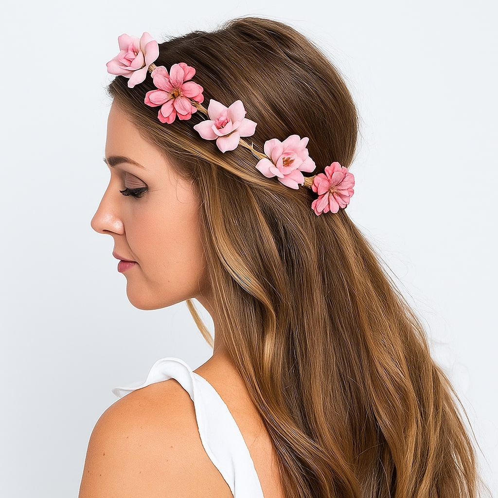 Couronne de fleurs - Aurora