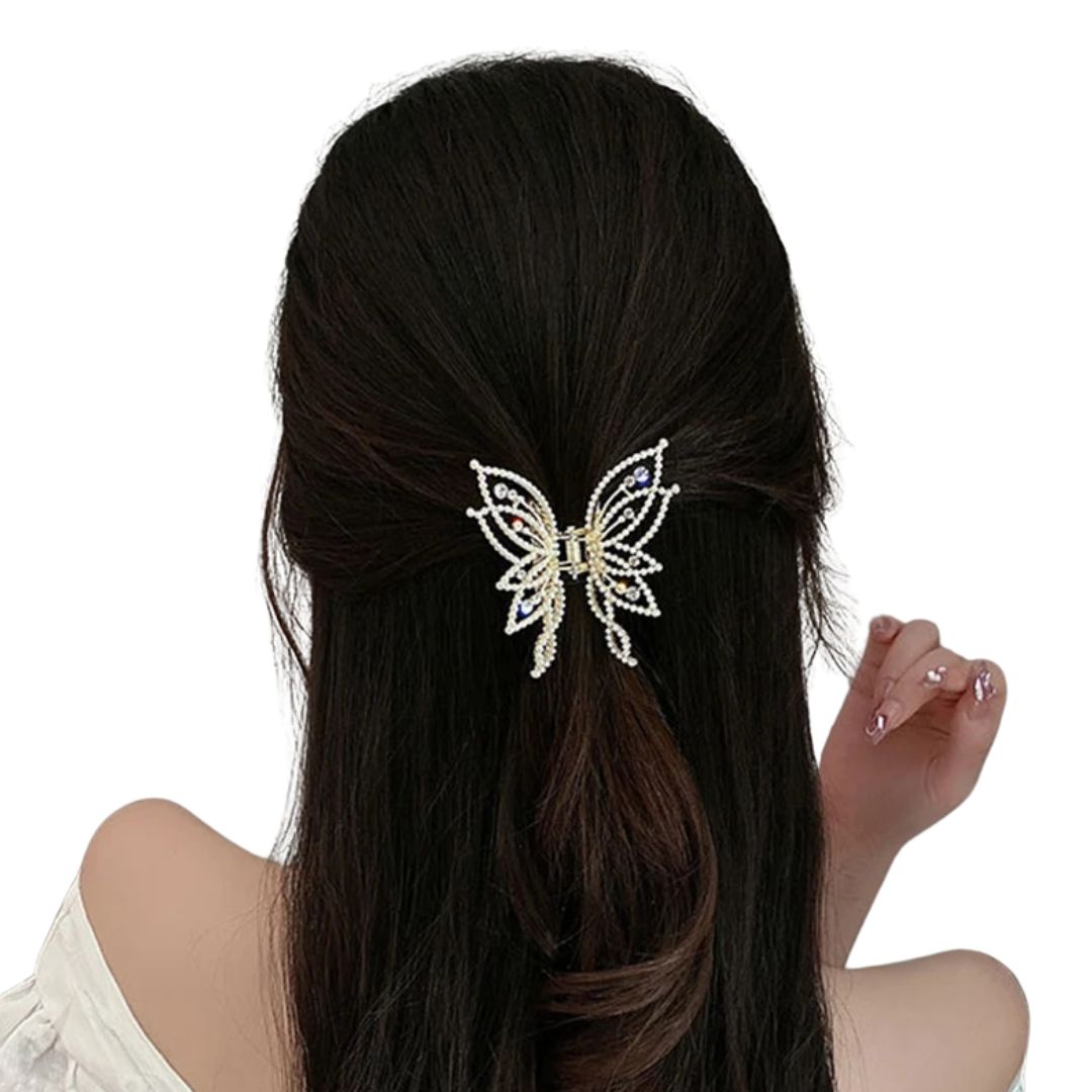 Pince à cheveux - Papillon Majestueux - Chic & Coquette