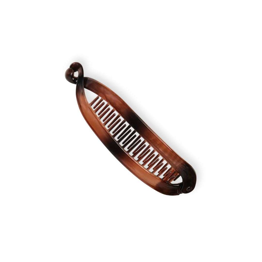 Grande pince à cheveux banane en plastique – Cheveux longs et épais 3 - Chic & Coquette