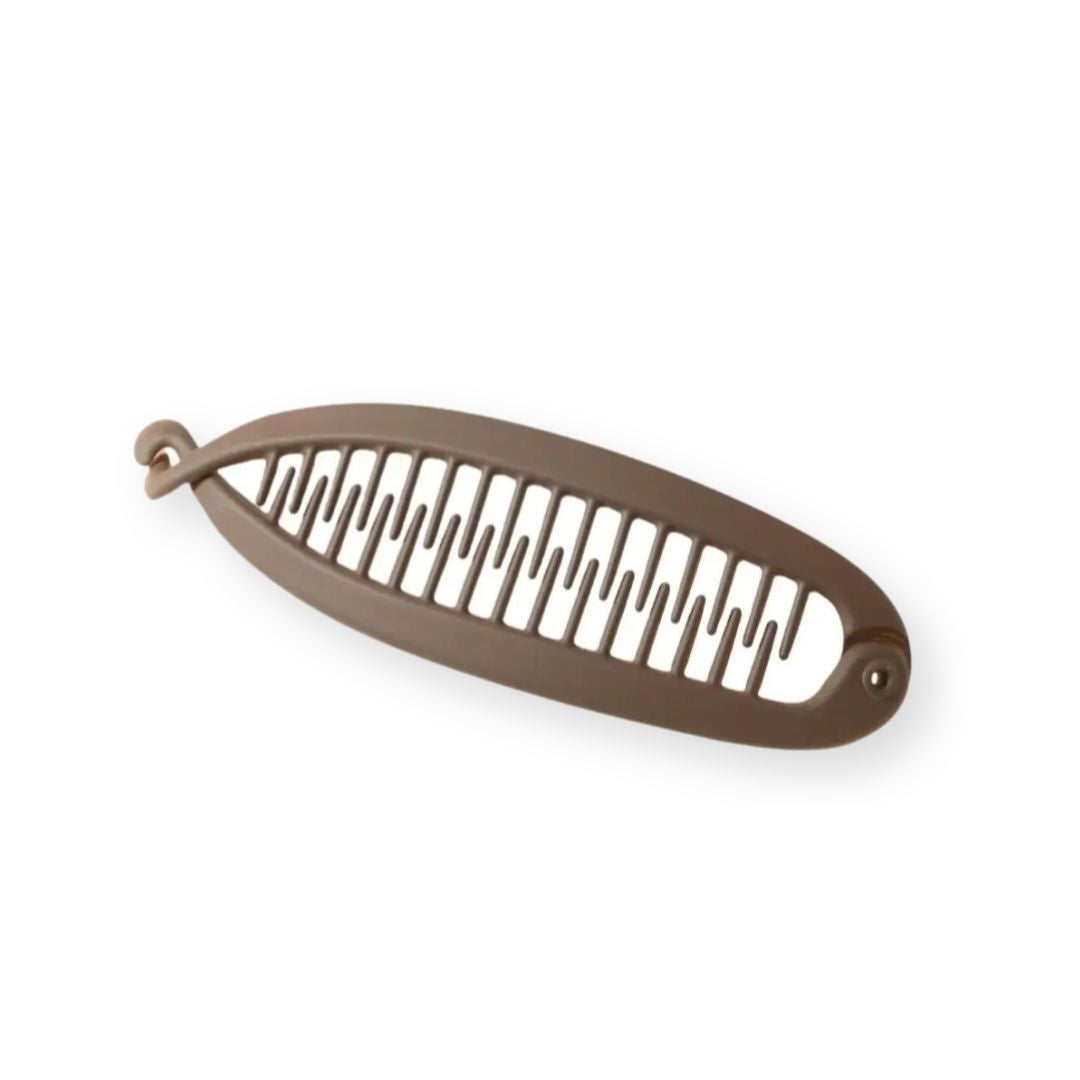 Grande pince à cheveux banane en plastique – Cheveux longs et épais 2 - Chic & Coquette