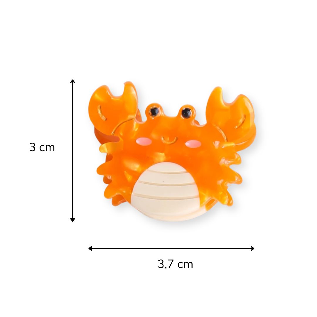 Petite pince à cheveux - Crabe - Chic & Coquette
