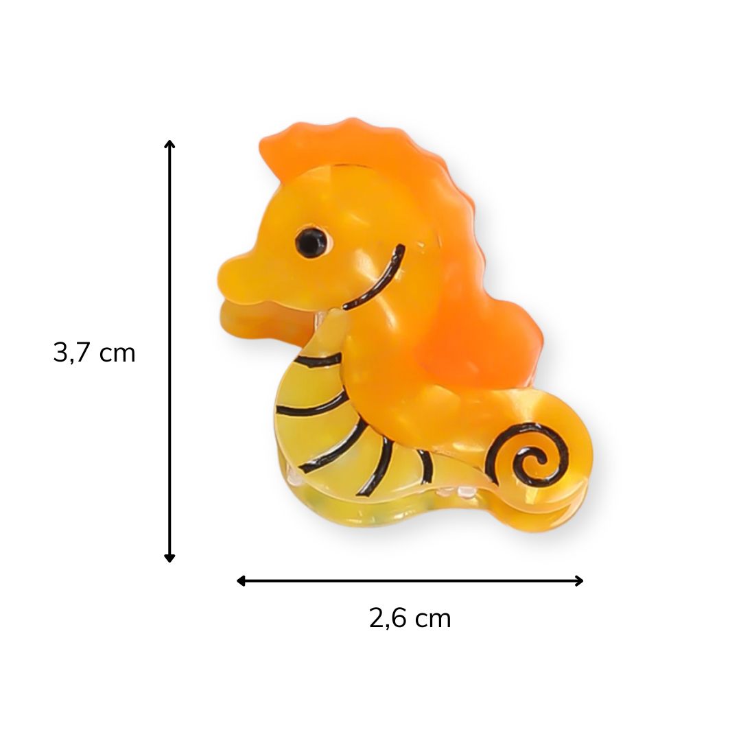 Petite pince à cheveux - Hippocampe - Chic & Coquette