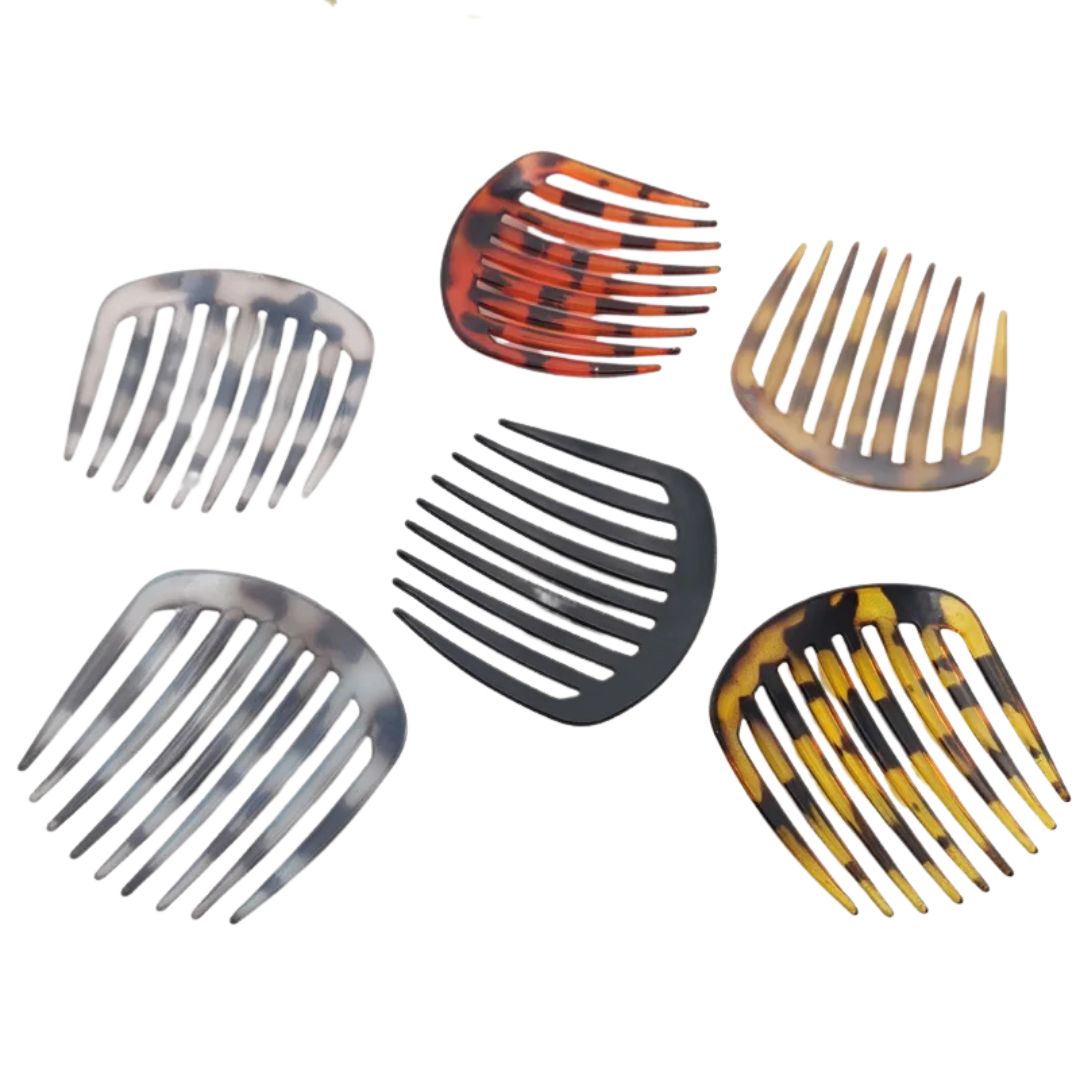 Peigne à cheveux léopard Jaune - Chic & Coquette