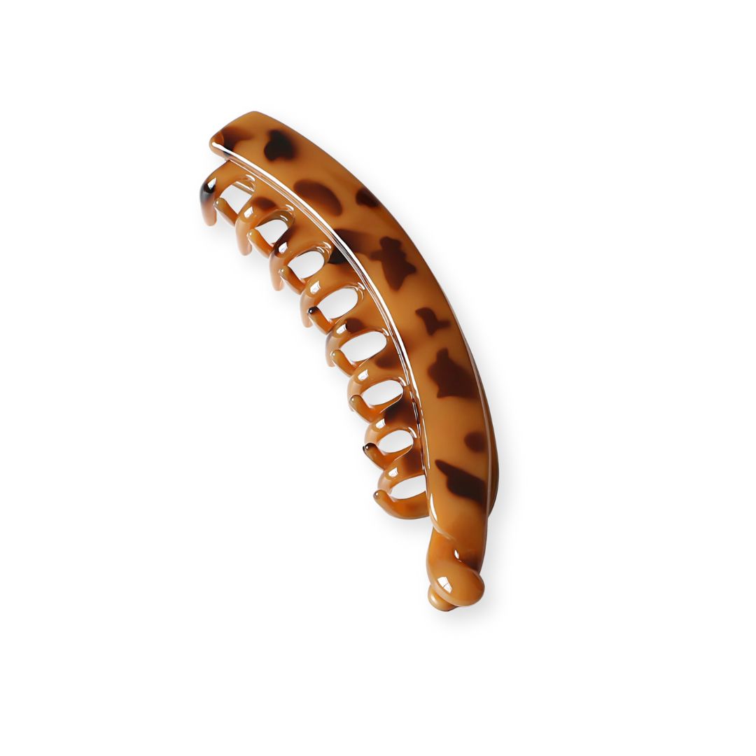 Pince à cheveux banane écaille de tortue vintage 2 - Chic & Coquette