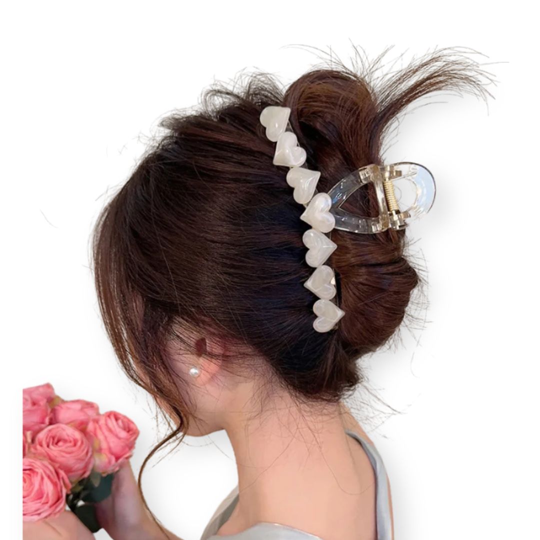 Grande pince à cheveux crabe – Éclats d’Amour - Chic & Coquette