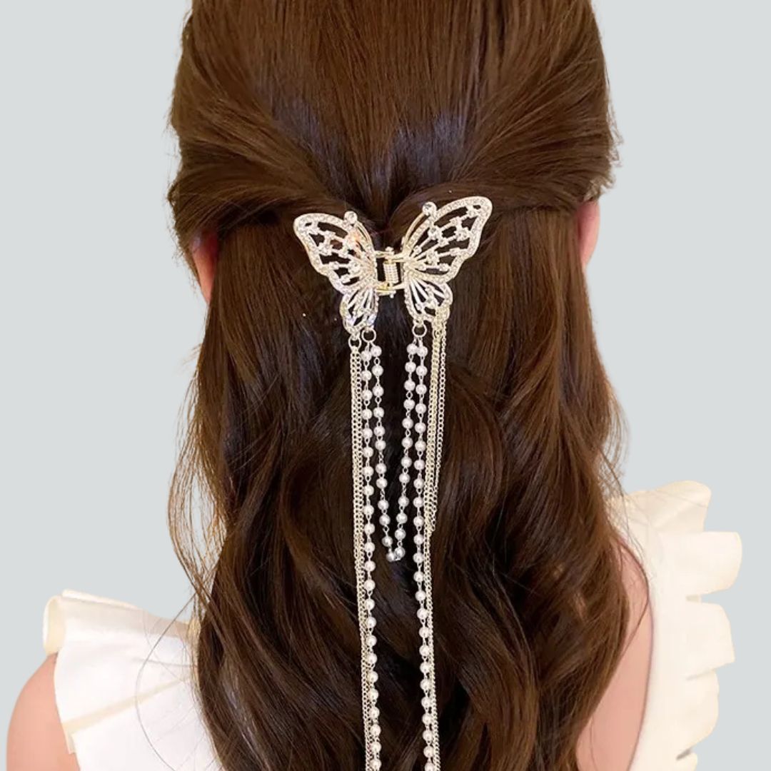 Pince à cheveux - Papillon Céleste - Chic & Coquette