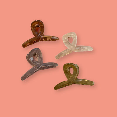 Pinces à cheveux Crabe