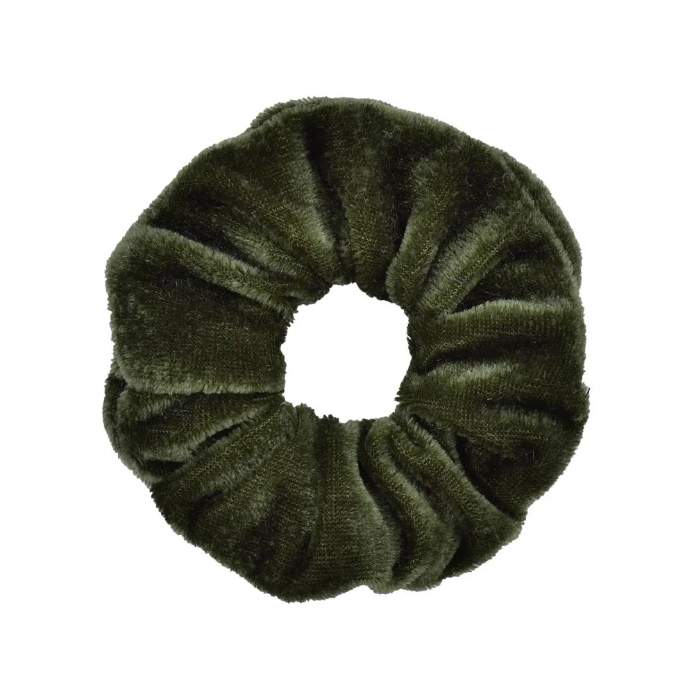 Chouchou en velours Vert 6 - Chic & Coquette