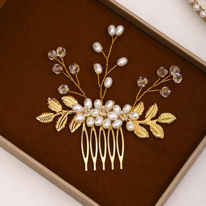 Peigne à cheveux mariage – Élégance Luxueuse - Chic & Coquette