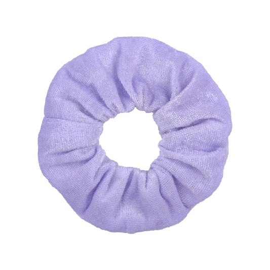 Chouchou en velours Violet 1 - Chic & Coquette