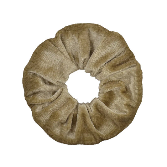 Chouchou en velours Brun, Marron 1 - Chic & Coquette