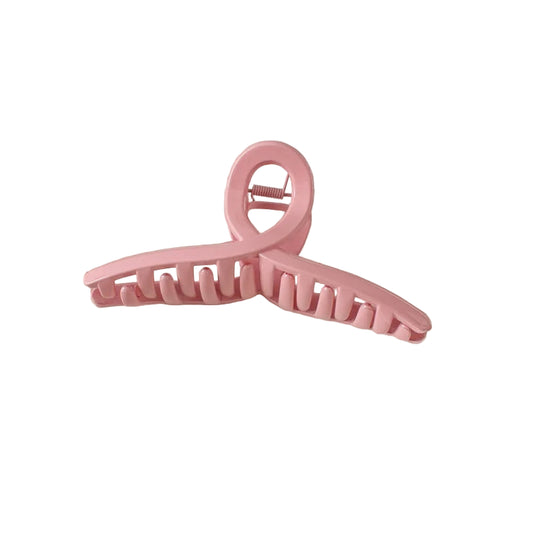 Pince à cheveux Torsadé Pastel de couleur rose - Chic & Coquette