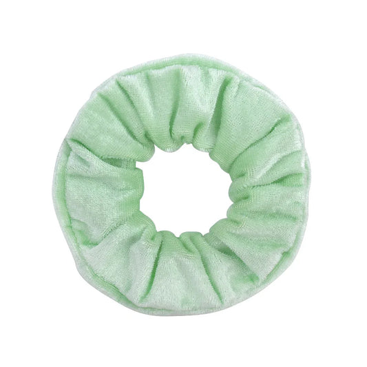 Chouchou en velours Vert 1 - Chic & Coquette