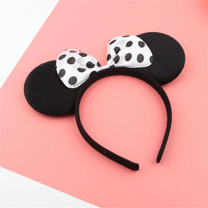 Serre-Tête Mickey & Minnie Mouse Jaune - Chic & Coquette