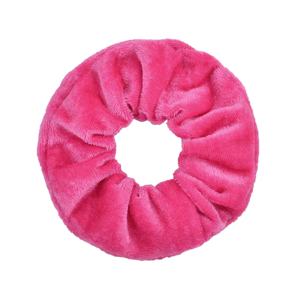 Chouchou en velours Rose 4 - Chic & Coquette