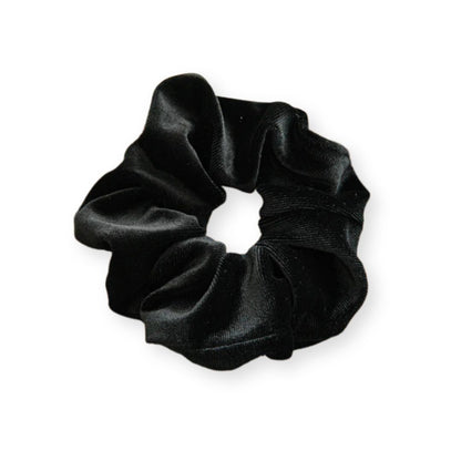 Chouchou en velours doux Noir - Chic & Coquette