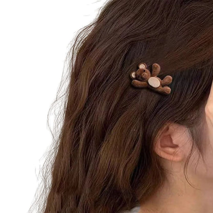 Petite pince à cheveux - Doux Ourson