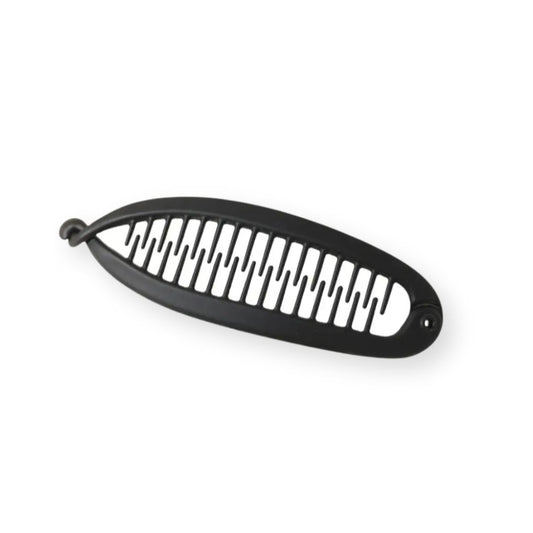 Grande pince à cheveux banane en plastique – Cheveux longs et épais 1 - Chic & Coquette