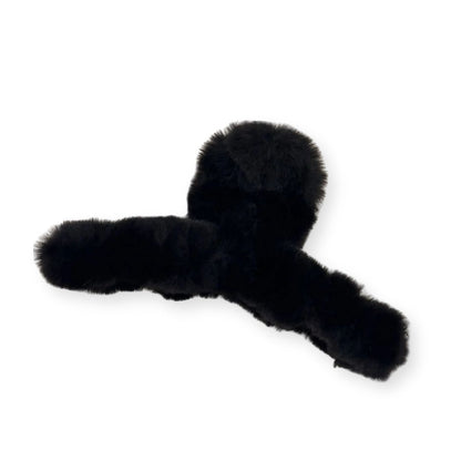 Grande pince à cheveux crabe – Douceur Peluche - Chic & Coquette