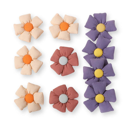 Petites pinces à cheveux - Boutons de Fleurs - Chic & Coquette