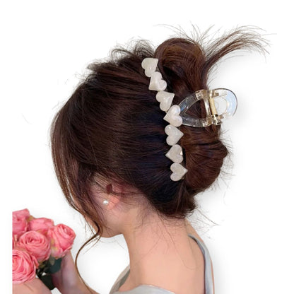 Grande pince à cheveux crabe – Éclats d’Amour - Chic & Coquette